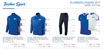 SHOPPING KVELD FOR NY NJÅRD FEKTING KLESKOLLEKSJON - MANDAG 27. FEBRUAR